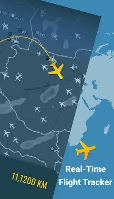 Flight Tracker Live Radar 24 android App screenshot 9